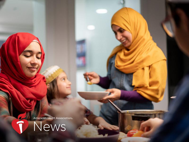 AHA News: Fasting During Ramadan May Lower Blood Pressure -- At Least Temporarily