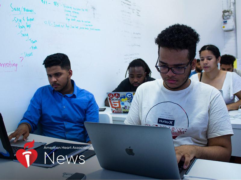 AHA News: Bronx-Based Program Is Teaching Coding and Web Development -- And Changing Lives