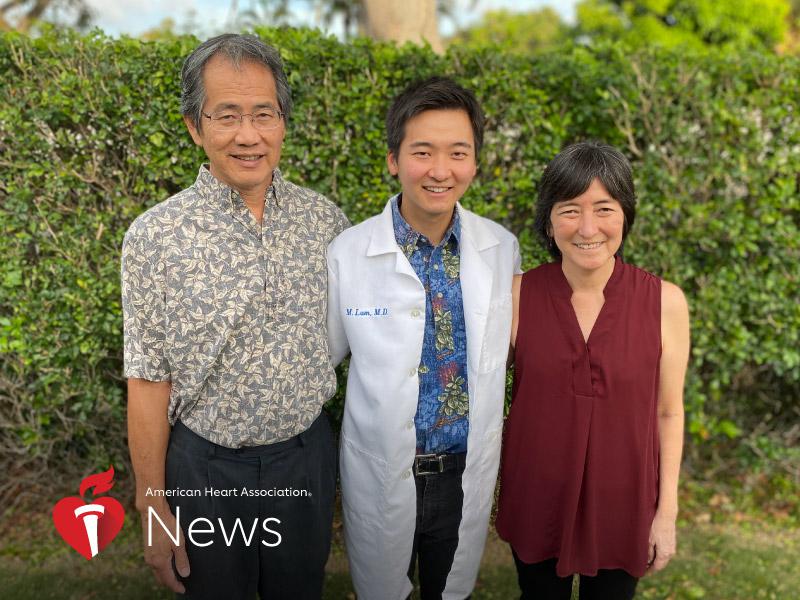 AHA News: A Heart Patient as a Child, He's Now a Resident Caring for Heart Patients