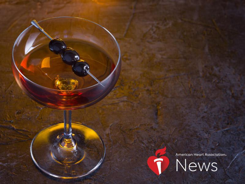 News Picture: AHA News: Irregular Heartbeat Risk Linked to Frequent Alcohol Use in People Under 40