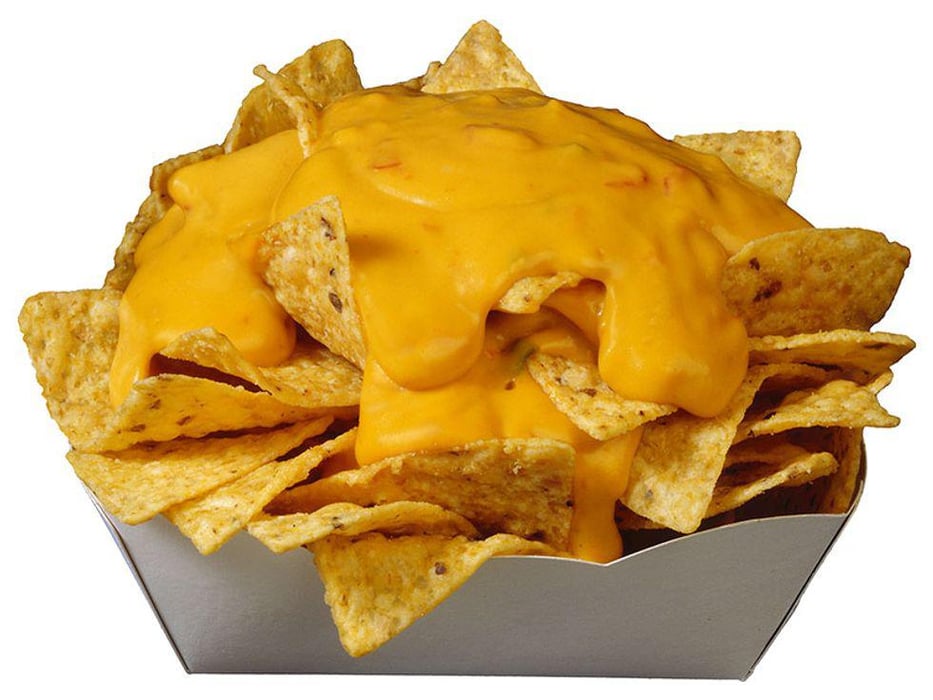 corn chips with cheese