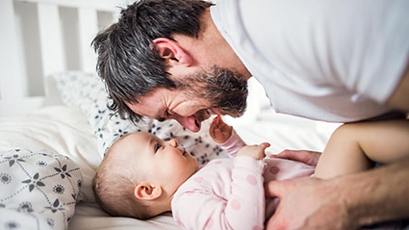 News Picture: 'Baby Talk' Could Help Spot Infants With Autism