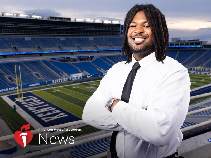 AHA News: From Open-Heart Surgery in High School to Starting Offensive Lineman for the University of Kentucky