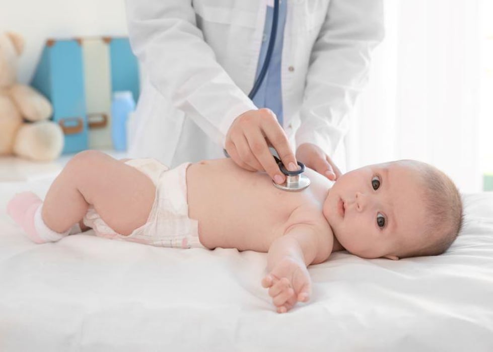 baby infant stethoscope pediatrician