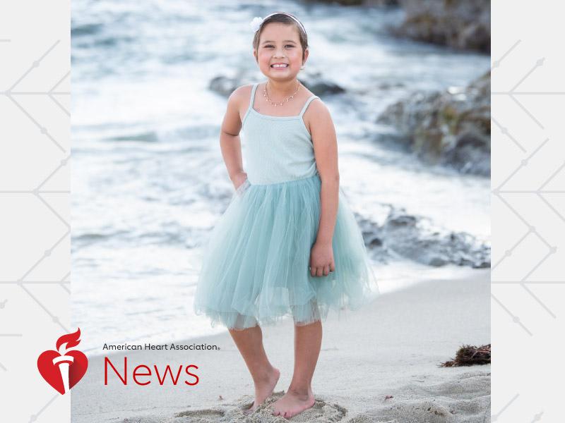 News Picture: AHA News: 7-Year-Old With Cancer Had a Stroke. Mom's Rapid Response Saved Her.