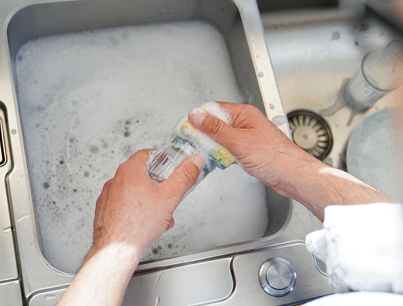 Even Washing Dishes Helps an Older Woman's Heart