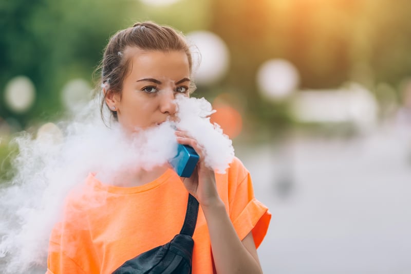 Vaping Can Hamper Breathing in the Young