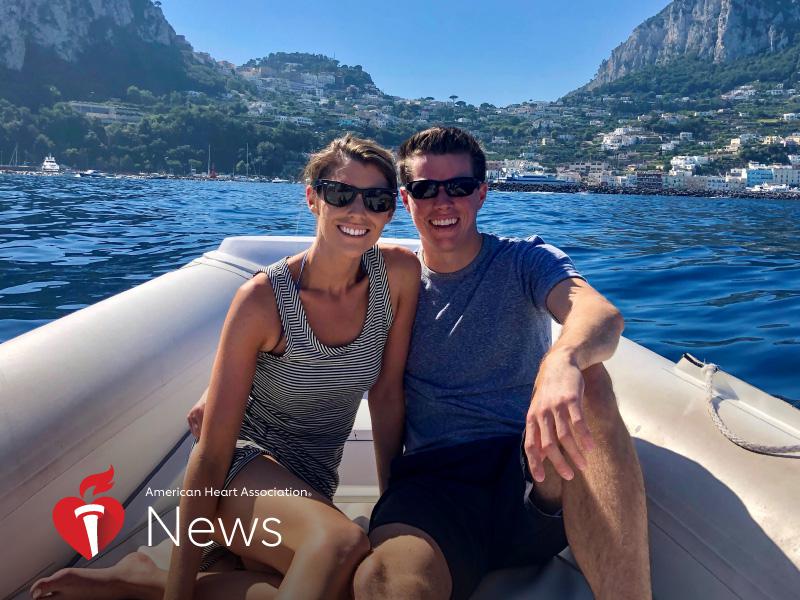 AHA News: Newlywed Had Stroke at 27 â€“ And Still Doesn`t Know Why