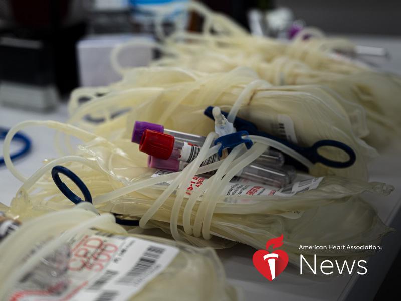 Imagen de noticias: Noticias de la AHA: La donación de sangre beneficia tanto al receptor como al donante, y ahora es un momento crítico