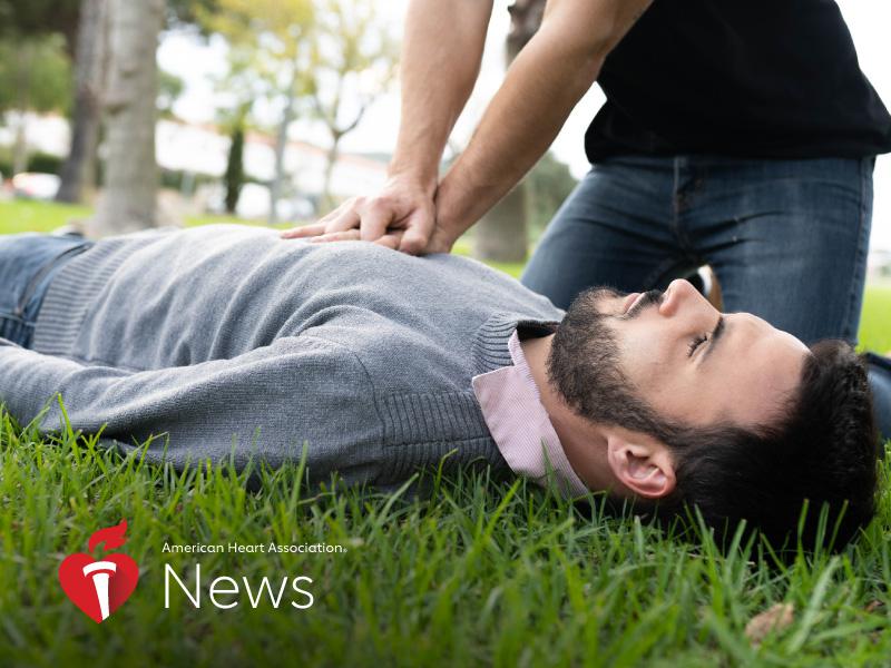 News Picture: AHA News: CPR 'Heroes' Need More Support, Report Says