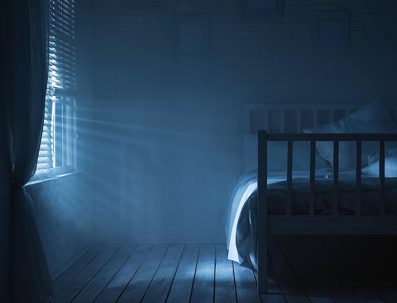 News Picture: Light in Your Bedroom Is No Good for Your Health