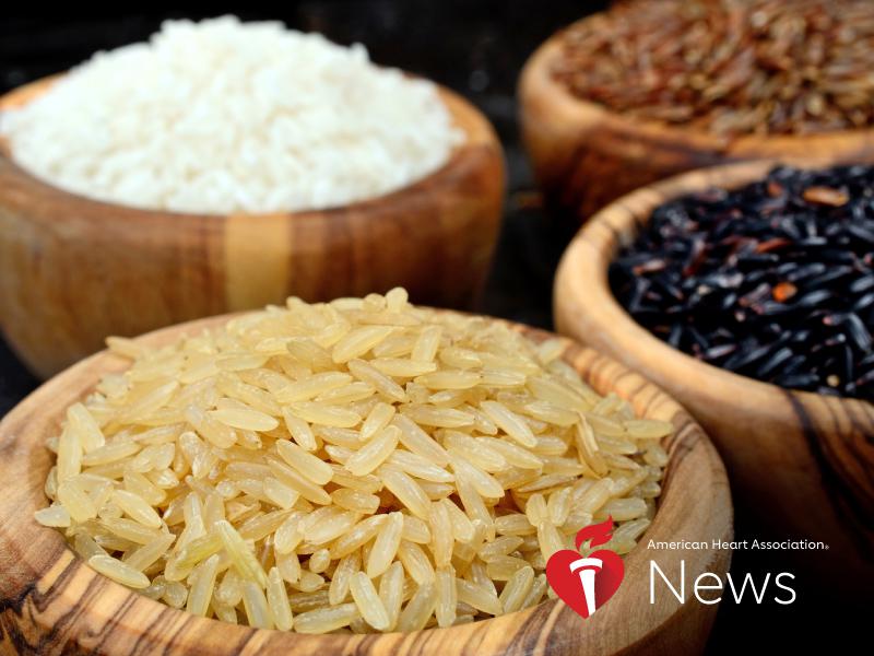 News Picture: AHA News: Rounding Up Healthy Rice Choices