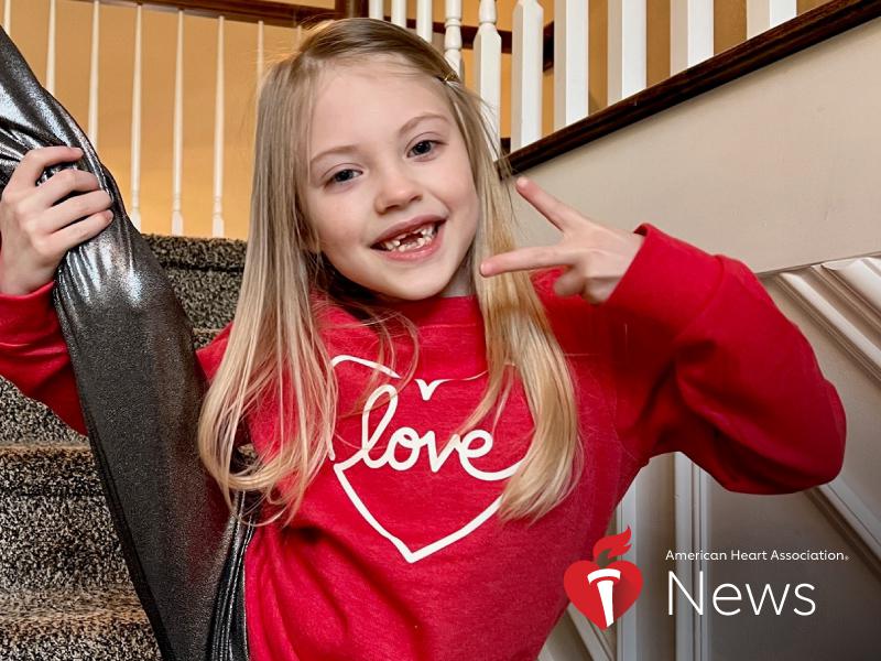 AHA News: At 5, She Had Near Total Heart Block. Now, a 'Generator' Powers Her Heart.