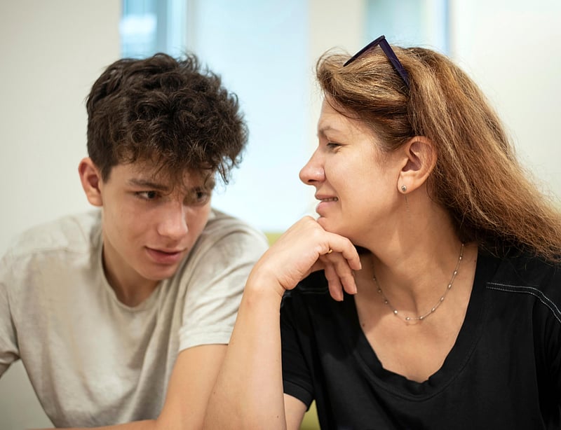 News Picture: Teen Brain Naturally Tunes Out Mom's Voice