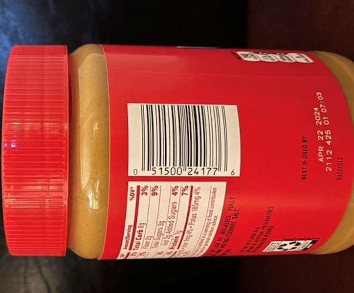 Jif Peanut Butter Recalled Due to Possible Salmonella