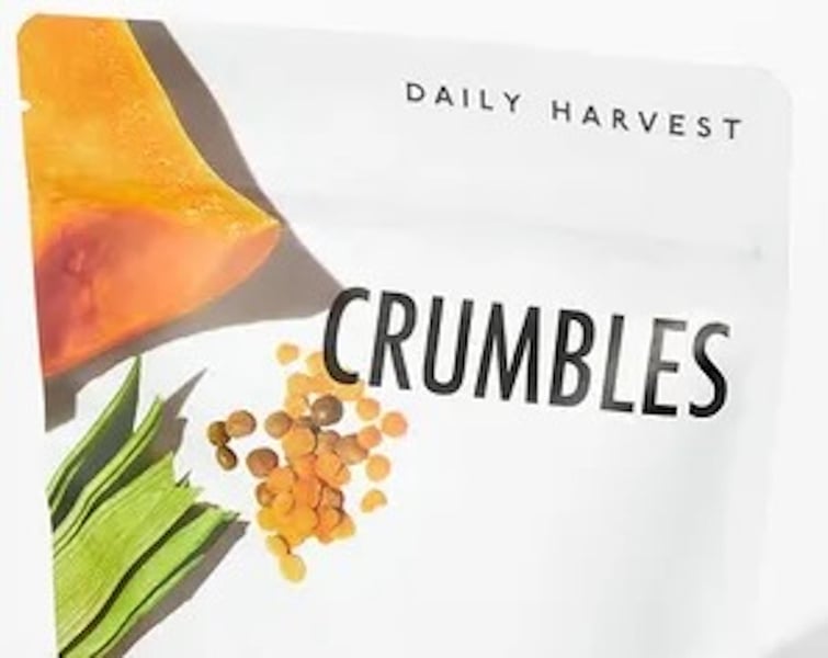 Many Very Ill After Eating Daily Harvest Lentil Crumbles; FDA Investigating