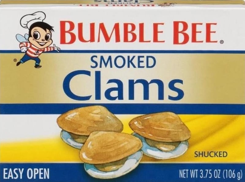News Picture: Bumble Bee Clams Recalled Due to PFAS Chemical