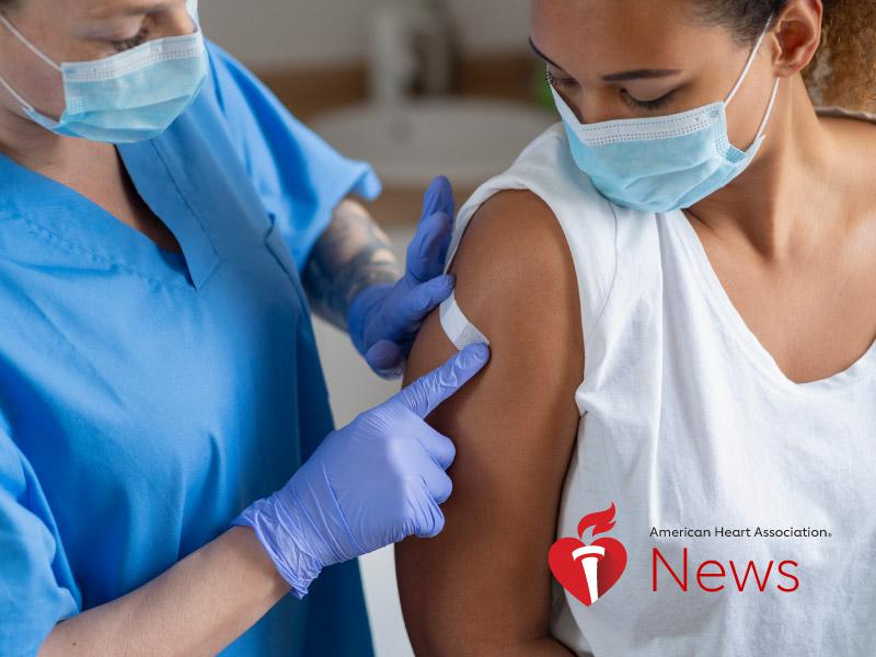 News Picture: AHA News: Being Vaccinated May Lower Stroke Risk in Adults With Flu-Like Illnesses