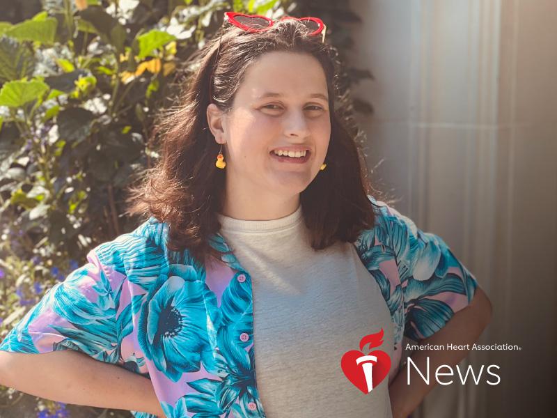 News Picture: AHA News: Teen With Heart Defect Wants to Help Others Like Her
