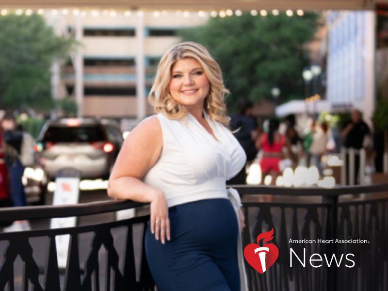 News Picture: AHA News: At 15, She Knew Heart Disease Lurked in Her Genes. At 37, It Caught Up to This Mom.