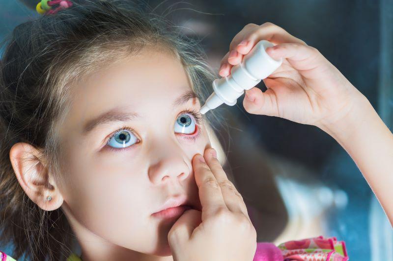 Low-Dose Eyedrops No Better Than Placebo for Nearsightedness Among Kids