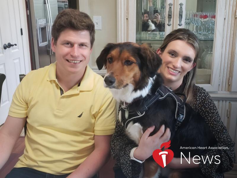 AHA News: When He Stopped Breathing, His Dog Called Out For Help