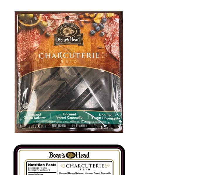 52,000 Pounds of Sausage Products Recalled Due to Listeria Danger