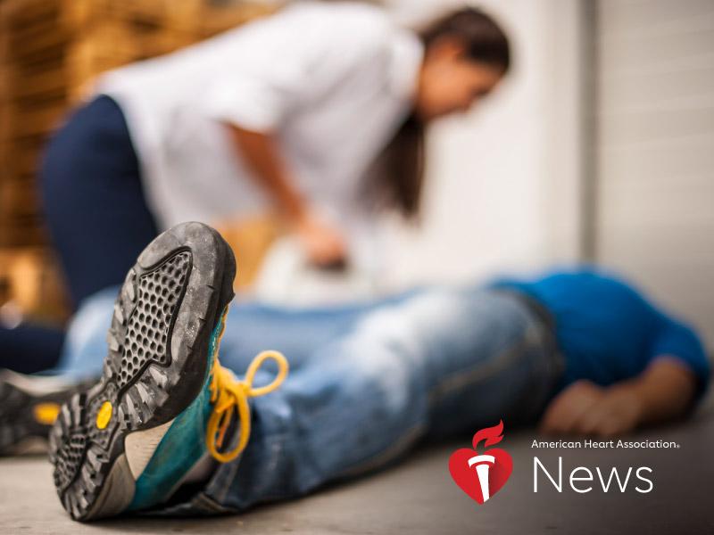 AHA News: This Is What a Cardiac Arrest Looks Like, and Why You Need to Know