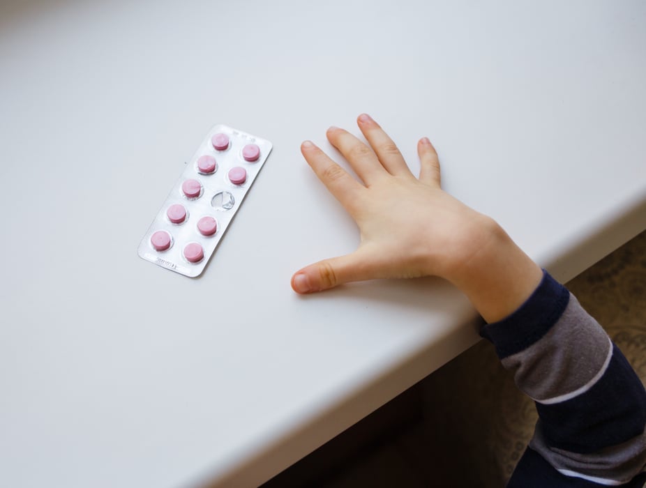 child overdose pills opioids