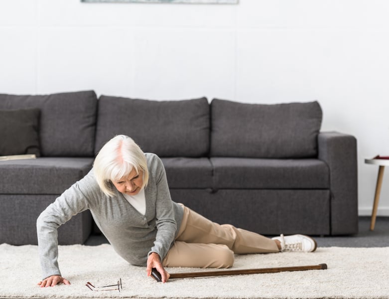Reducing Home Hazards Cuts Seniors' Risk of Falling