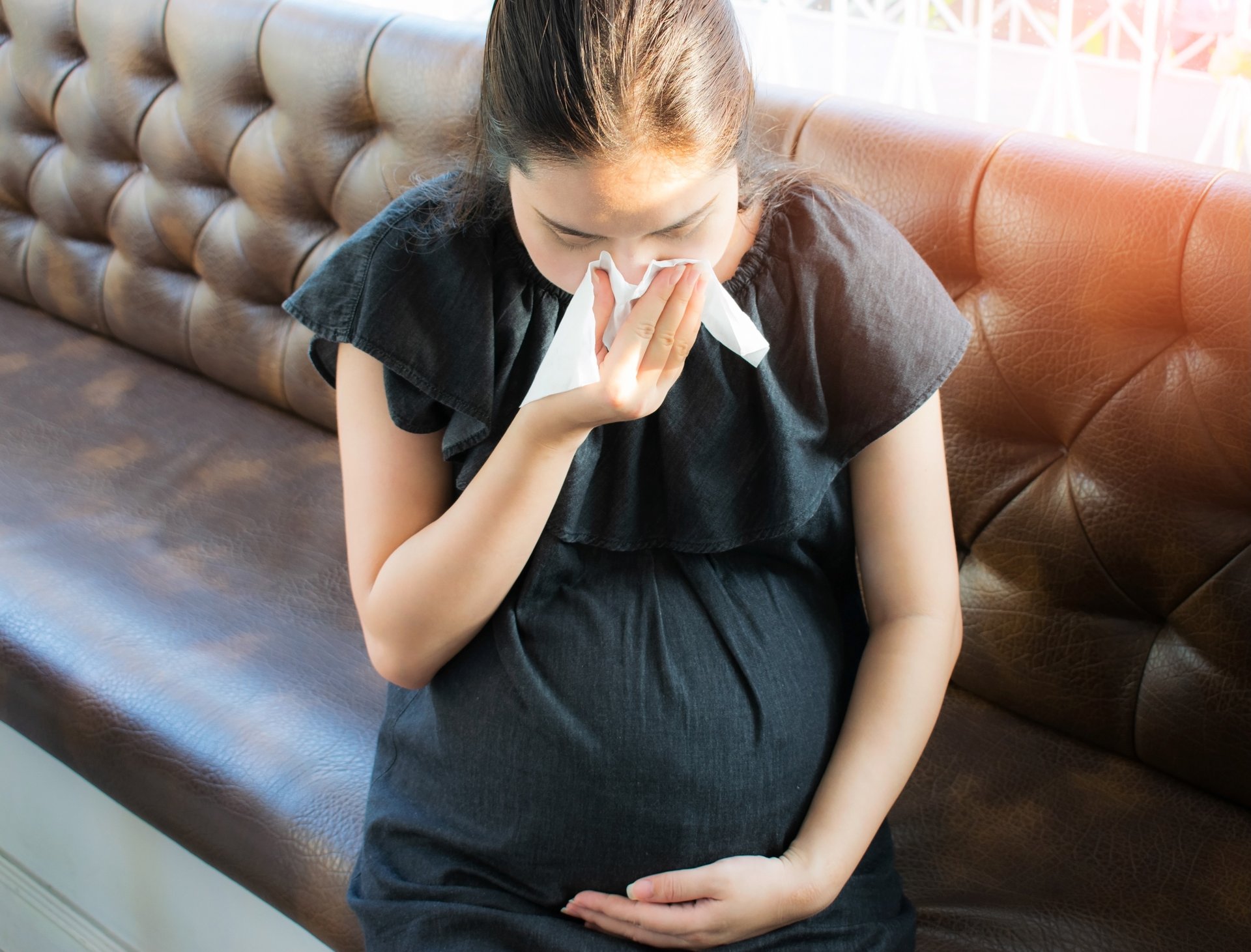 News Picture: Don't Let Allergies Get Out of Hand During Pregnancy