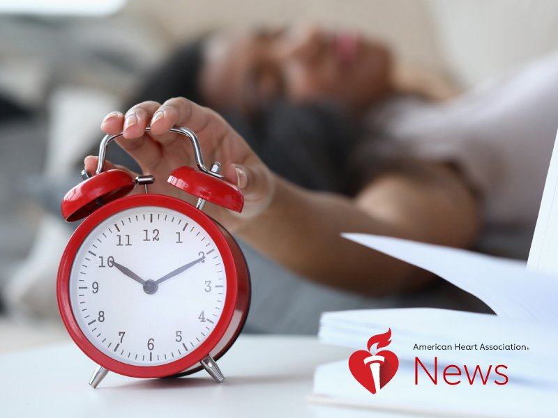 AHA News: Irregular Sleep Schedule Linked to High Blood Pressure