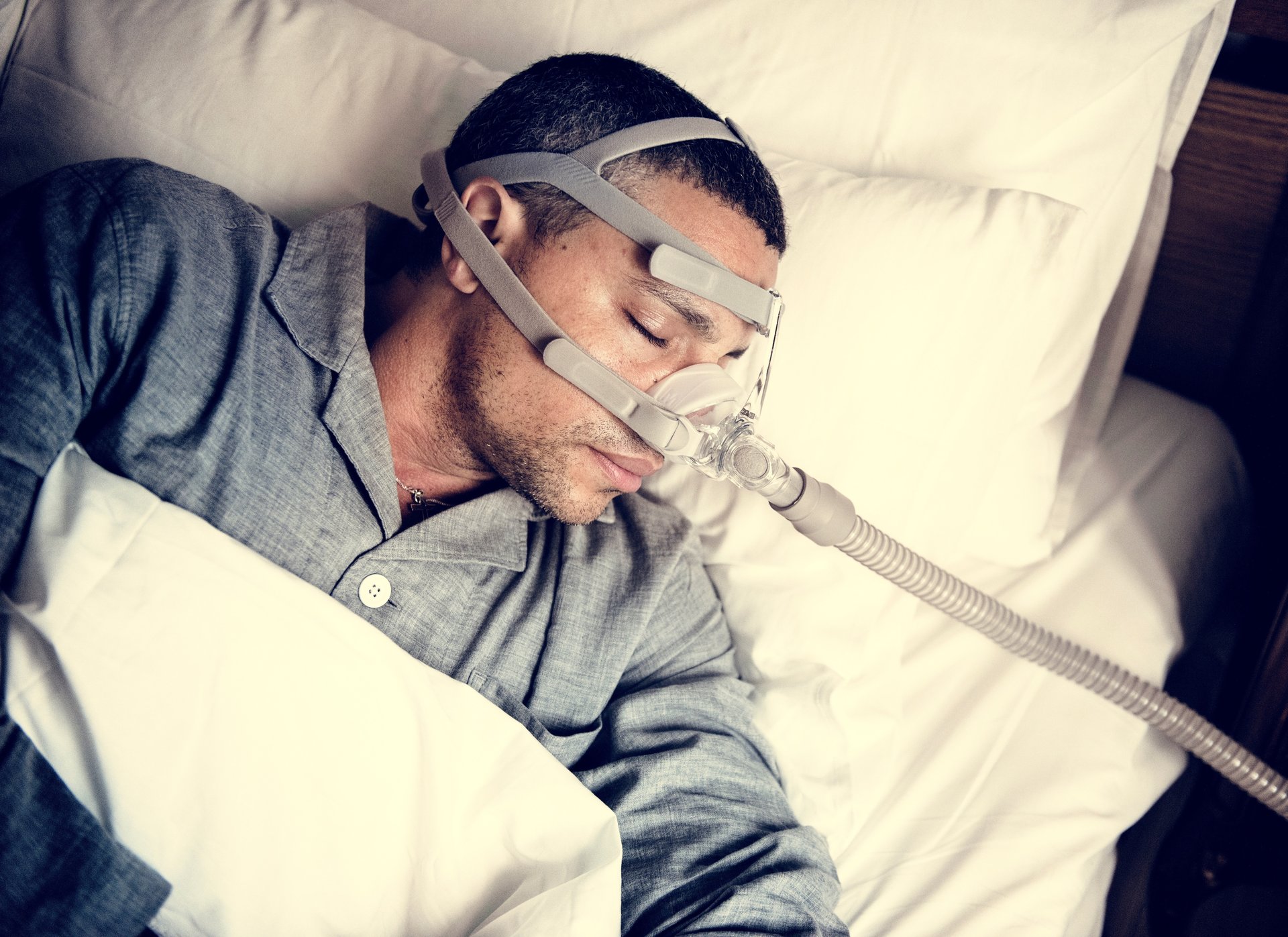 News Picture: Sleep Apnea Boosts Odds for Long COVID