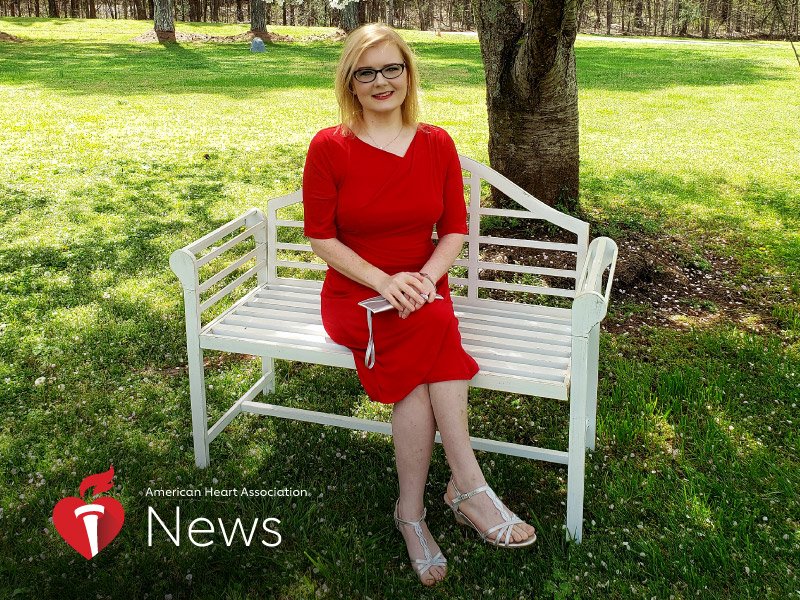 AHA News: After Surviving a Heart Attack at 35, She `Felt Like a Ticking Time Bomb`