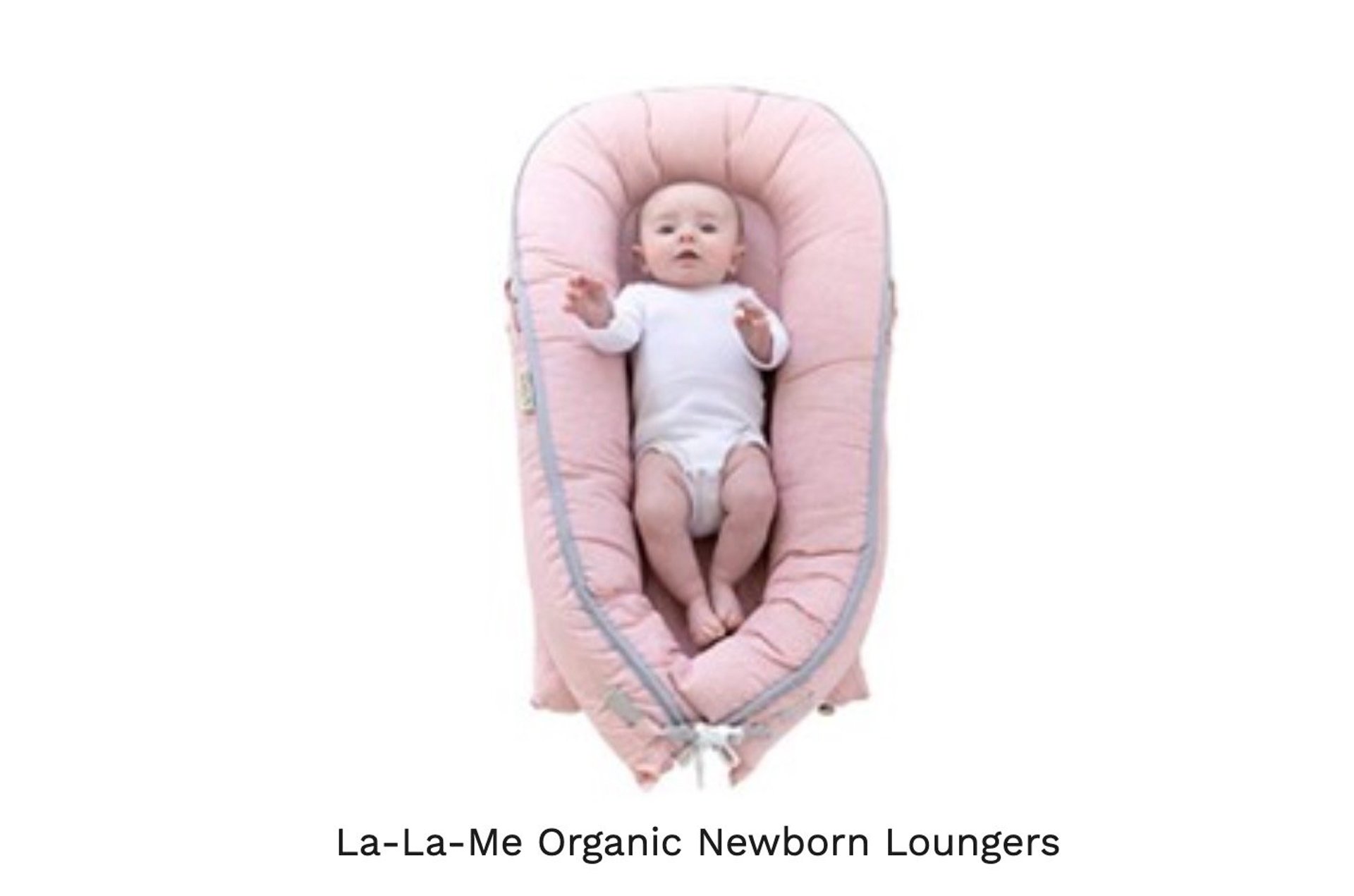 News Picture: Feds Warn Parents: Don't Use La-La-Me Infant Loungers Due to Suffocation Risk