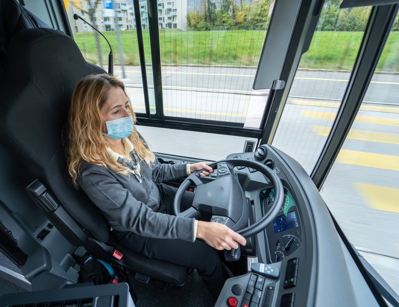 Bus Drivers Faced High Risk of Severe COVID-19